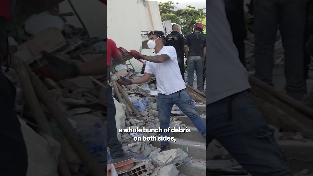 US Rescue Teams Rush to Aid Earthquake-Ravaged Venezuela #shorts
