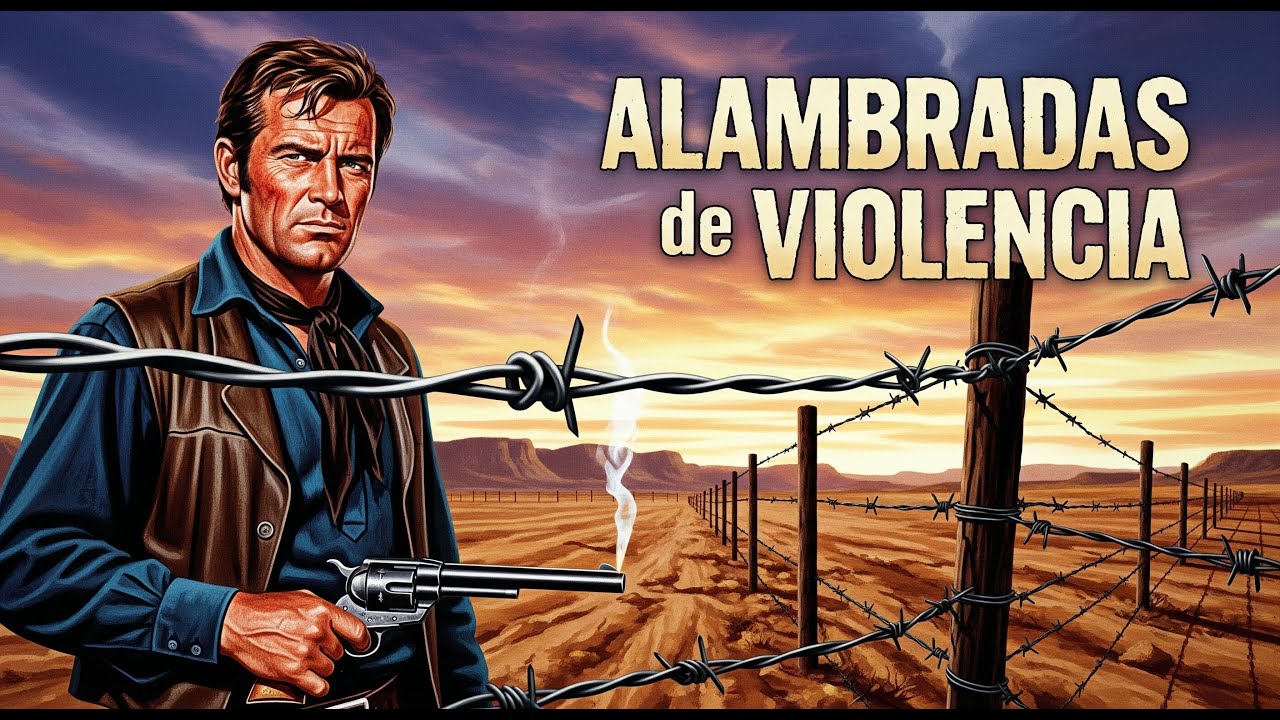 Anthony Steffen en Alambradas de Violencia | Película Western Completa HD