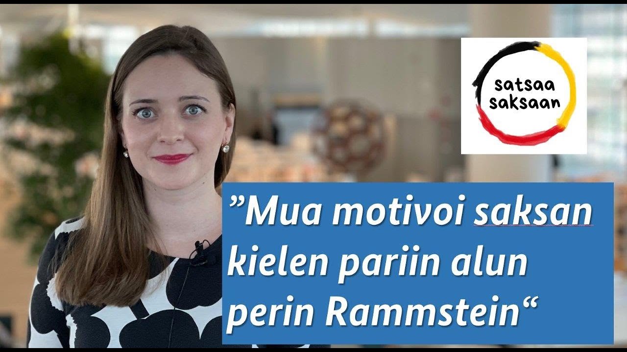 Johanna Hovilainen #satsaa_saksaan: &ldquo;Mua motivoi saksan kielen pariin alun perin Rammstein&ldquo;