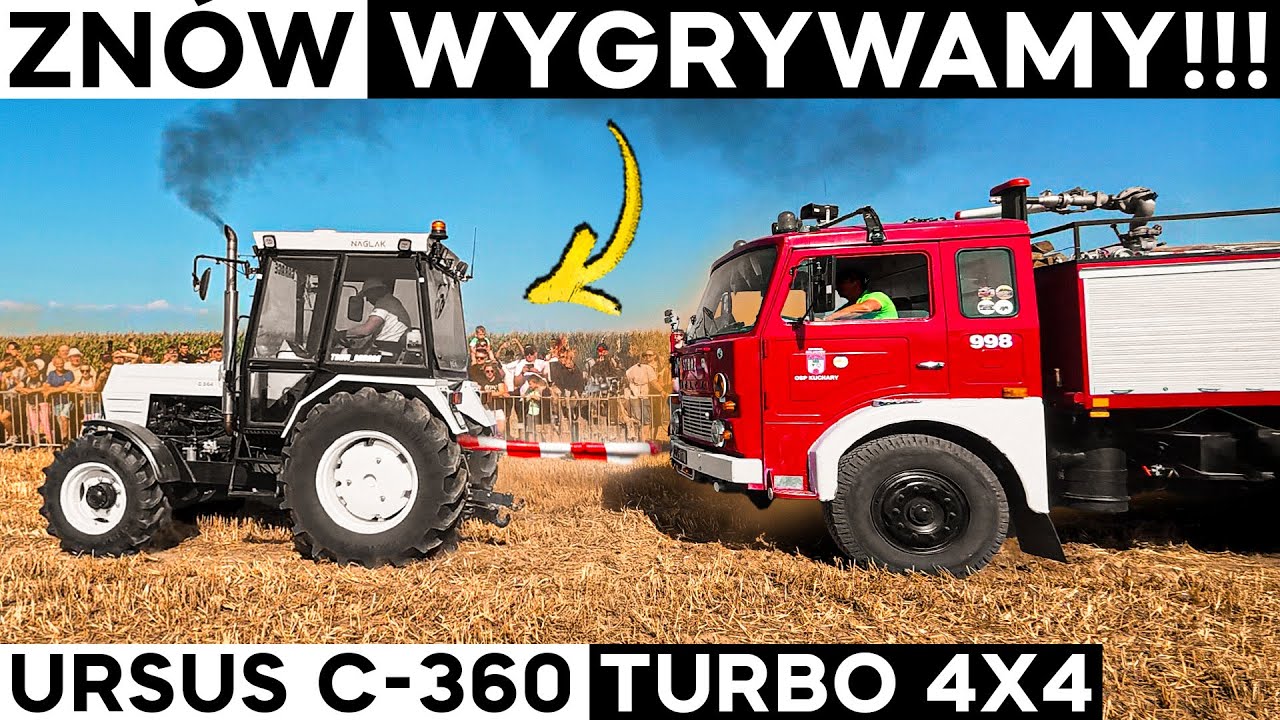 WYŚCIGI TRAKTORÓW i TRAKTOR PULLING na Zlocie  STARYCH CIĄGNIKÓW w KUCHARACH !!