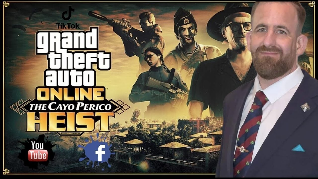 Live GTA5 with The Friend Crew1 - The Cayo Pericco Heist