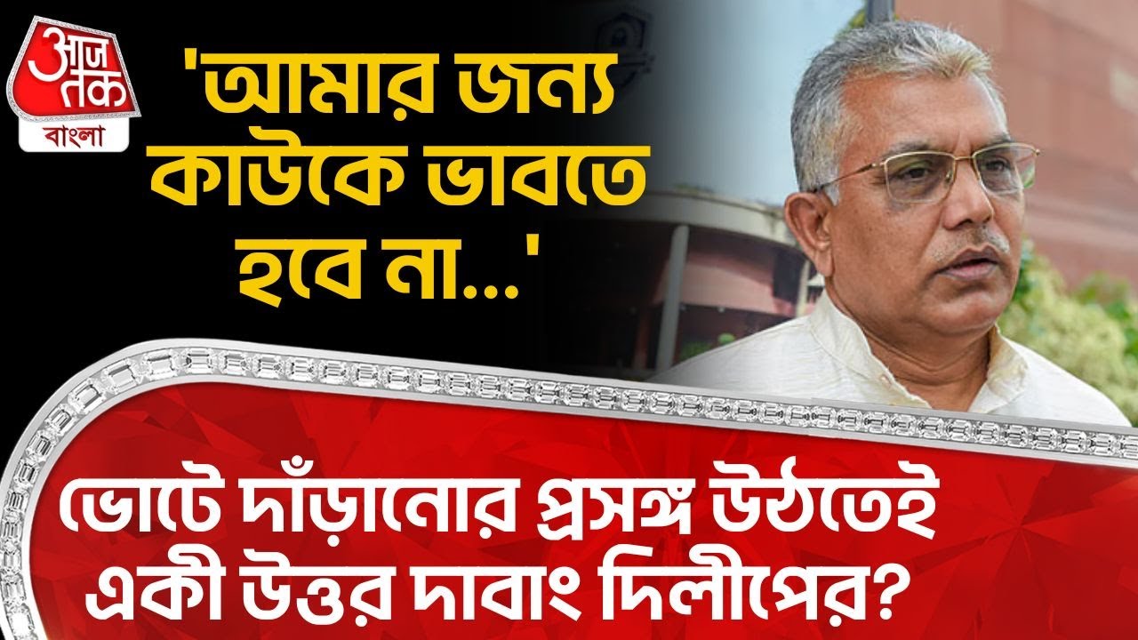 'আমার জন্য কাউকে ভাবতে হবে না...', ভোটে দাঁড়ানোর প্রসঙ্গ উঠতেই একী উত্তর দাবাং Dilip Ghosh র? | PN