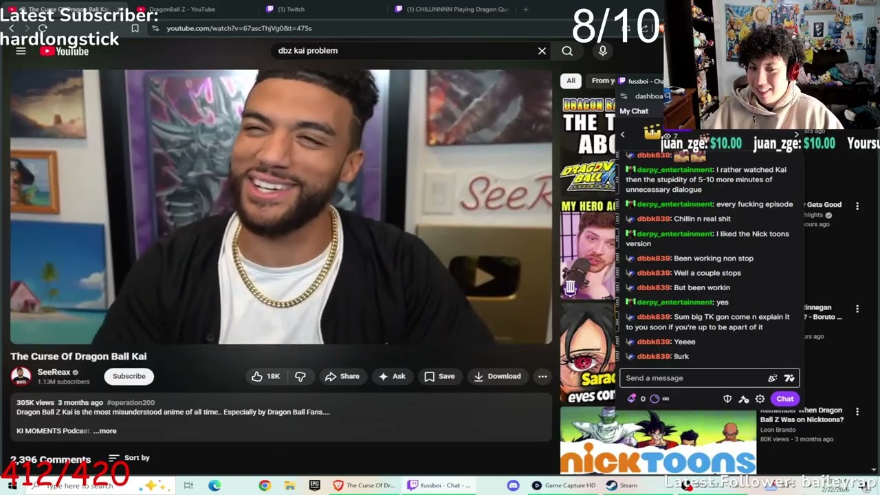 CHILLINNNN Playing Dragon Quest 7 Reimagined!!| Making Beats Later | 1 Sub = 1 Blinker