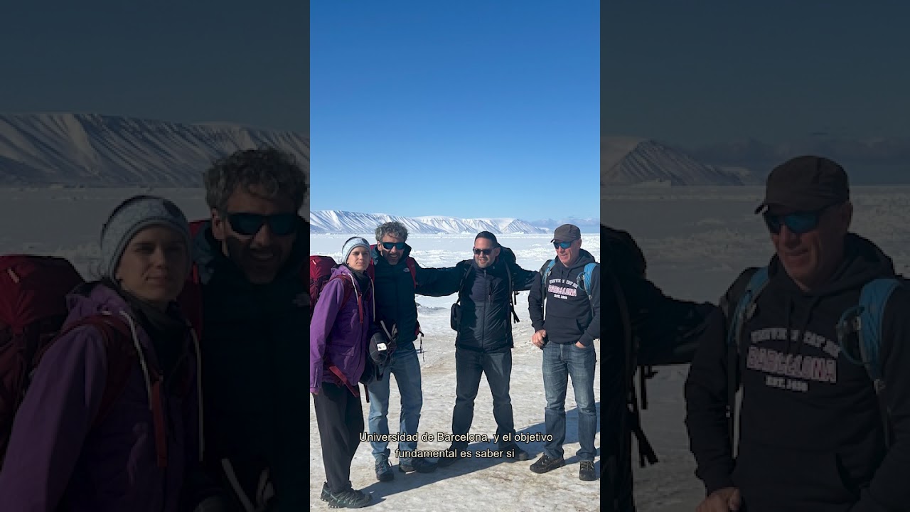 El Instituto Pirenaico de Ecología participa en una expedición para analizar glaciares del Ártico