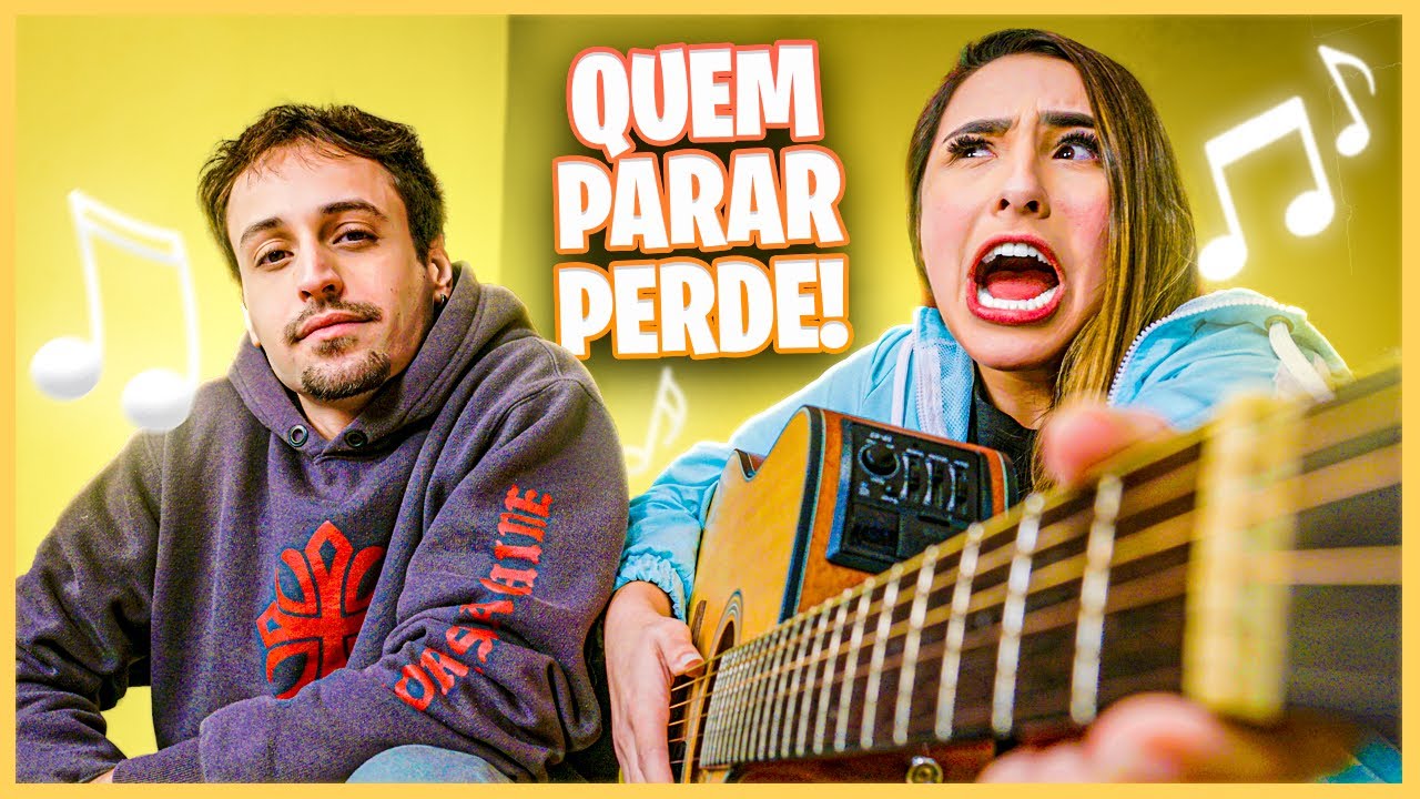 QUEM PARAR DE CANTAR PRIMEIRO PERDE! ft. Nathan Barone