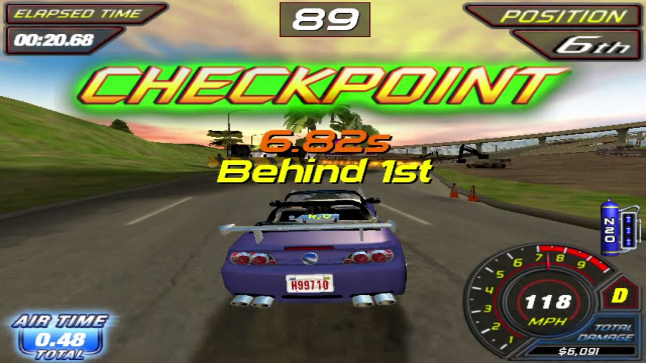Fast and furious arcade with Maximum tune 3 OST