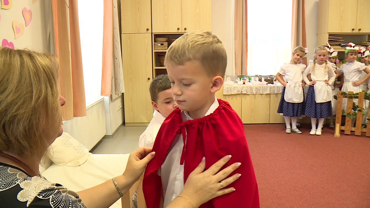 Márton-napi műsor a katolikus óvodában