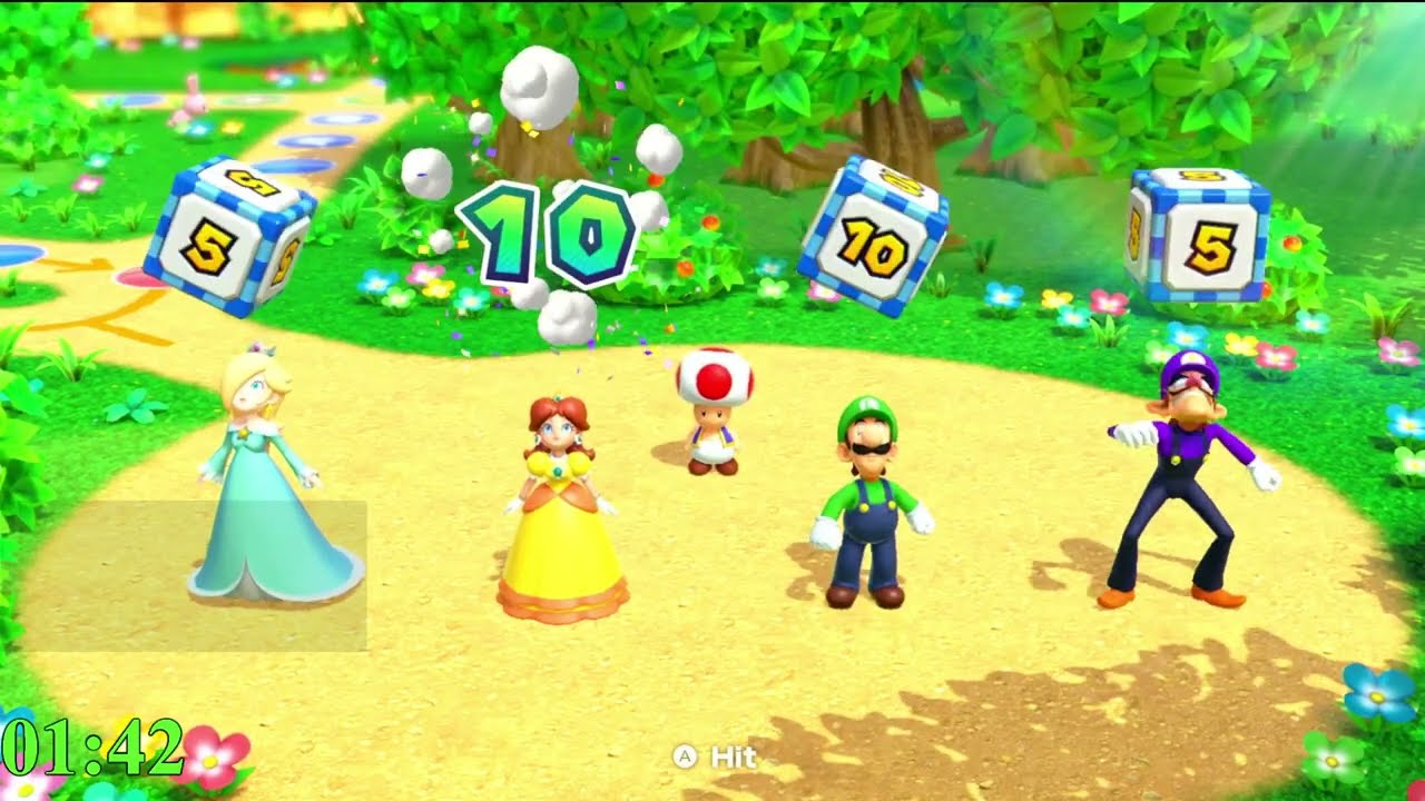 Heiyu and Niloc in Woody Woods - Competitive Mario Party Master Rank