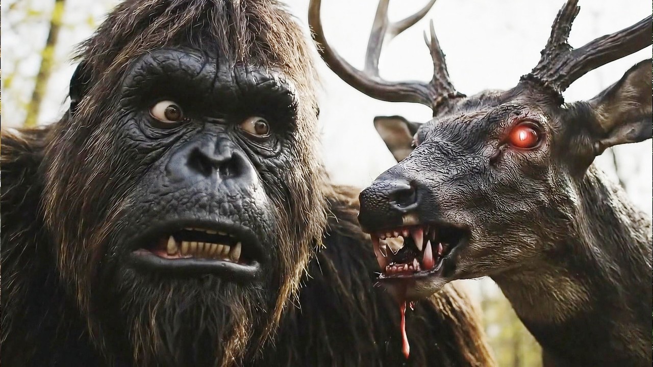 Bigfoot vs Deer: Forest Hunt Went Horribly Wrong
