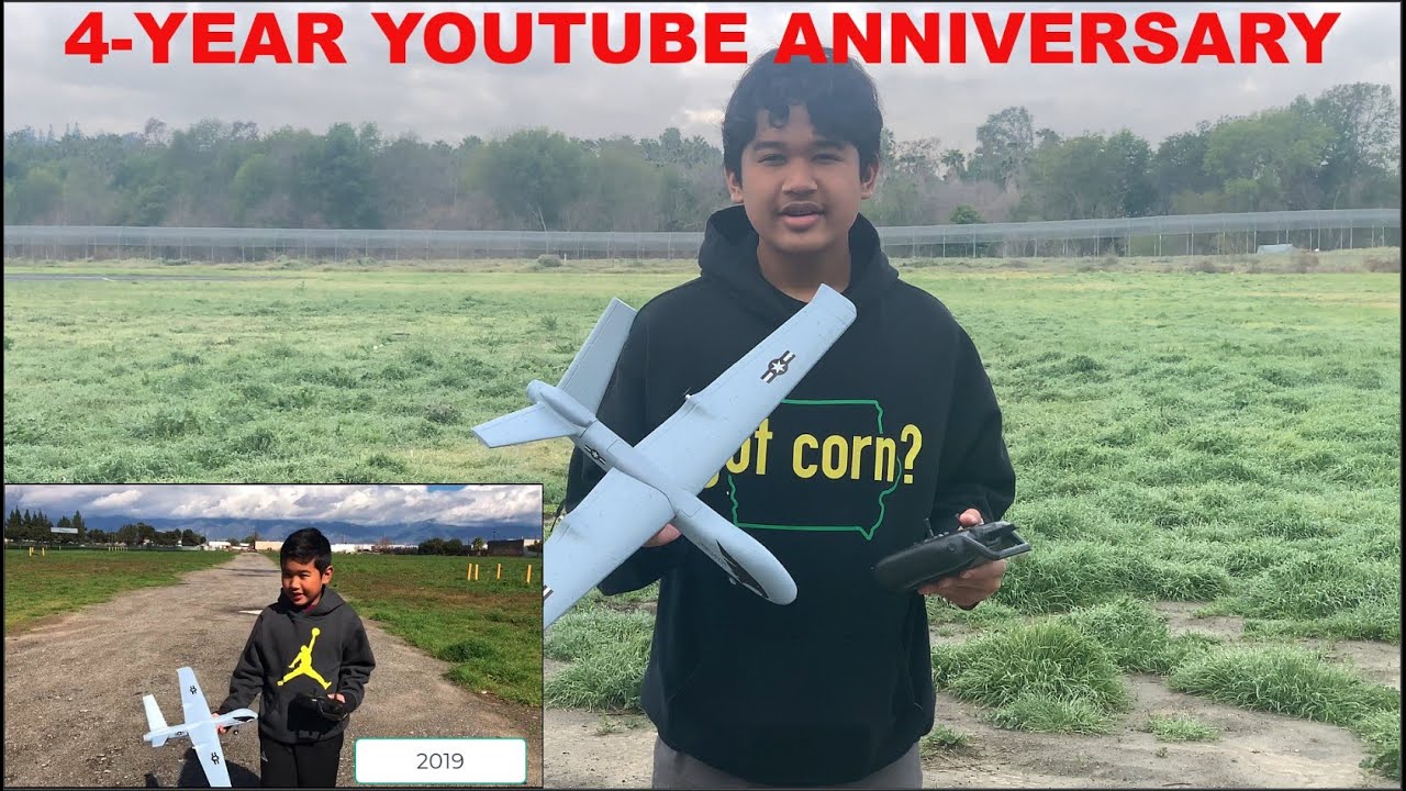 RC PREDATOR RTF - MAIDEN FLIGHT - JON'S RC 4 YEAR YOUTUBE ANNIVERSARY!