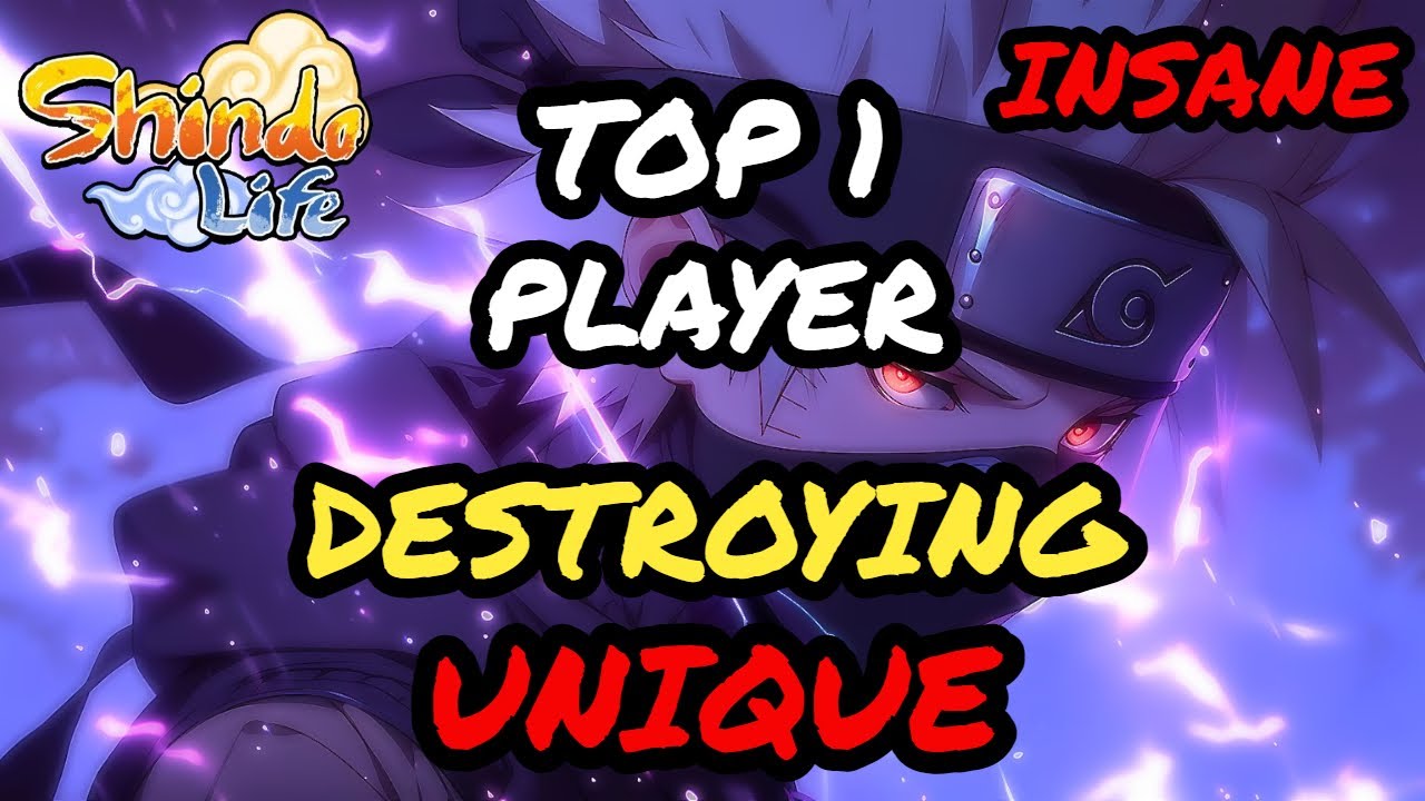 UNIQUE DESTROYED!? | TOP 1 SHINOBI vs UNIQUE — Shindo Life 2 PVP