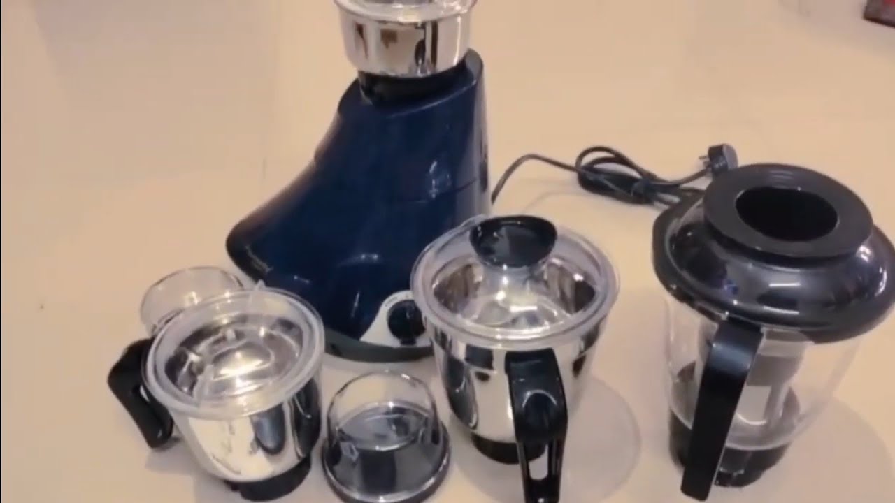 Butterfly Plus Rapid 750 W  mixer grinder - 5 Jars Unboxing Review