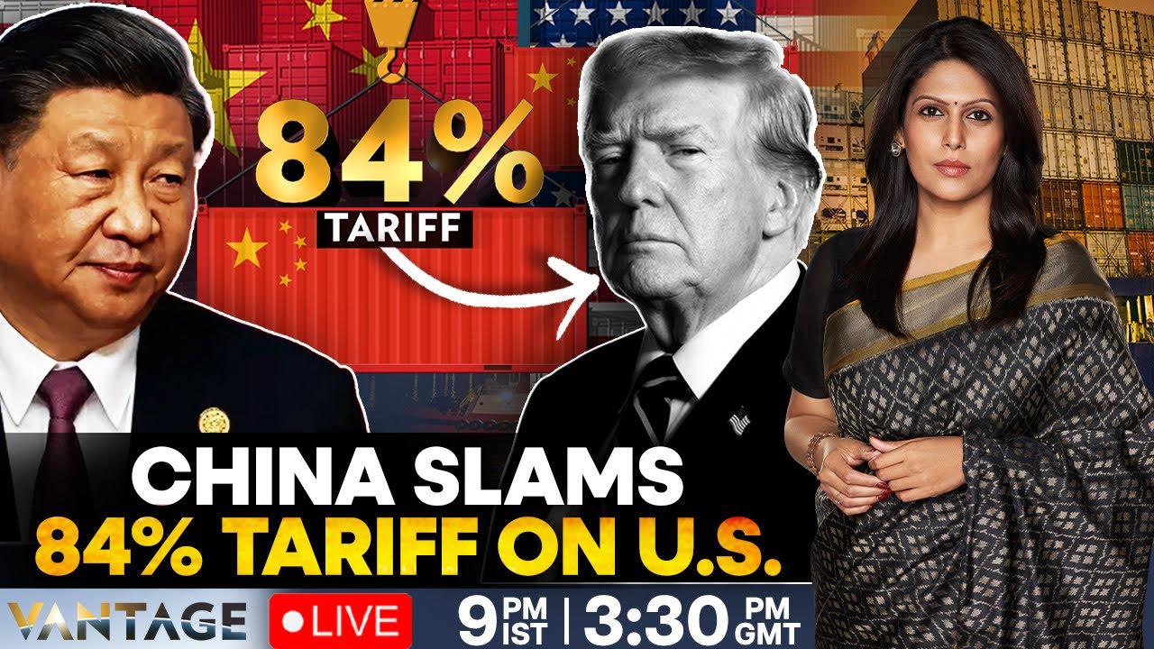 LIVE: Markets in Free Fall as Trump's Tariffs Kick in; Recession Soon? | Vantage with Palki Sharma
