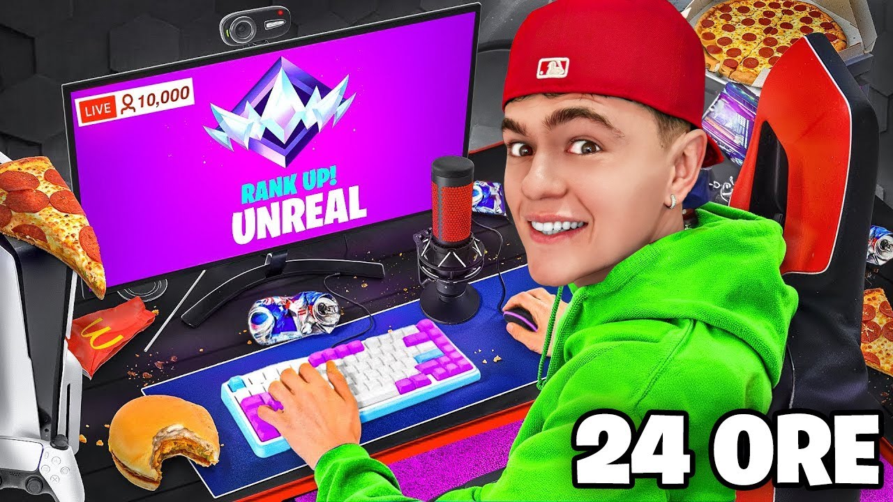DEVASTO 24 ORE finché ARRIVO UNREAL su FORTNITE!