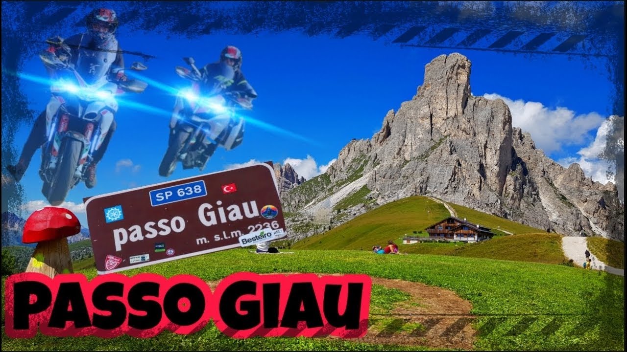 Passo GIAU in moto / Passo GIAU - Ducati Multistrada 1200 - Multistrada Enduro