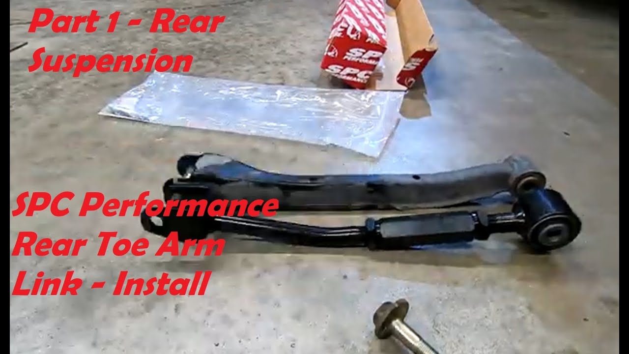 300ZX - Rear Suspension Upgrade Part 1 - SPC Performance Rear Toe Arm Link - Install - Drivers