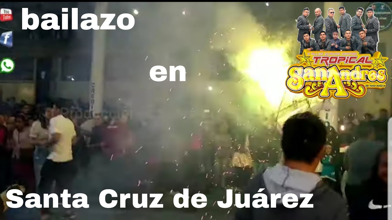 así se vivió  el Baile  en Santa Cruz De Juárez Con Tropical San Andrés