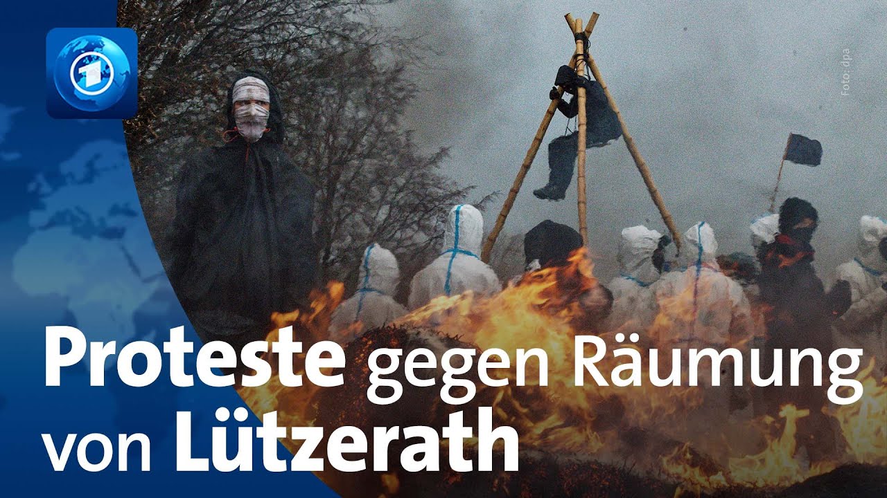Proteste in Lützerath: Zusammenstöße zwischen Aktivist:innen und Polizei