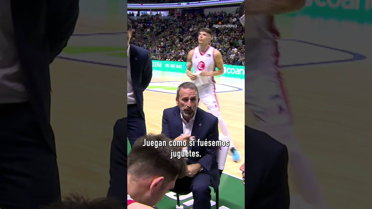 🗣️ JOAN PLAZA, en el sonido del banquillo de la #LigaEndesa