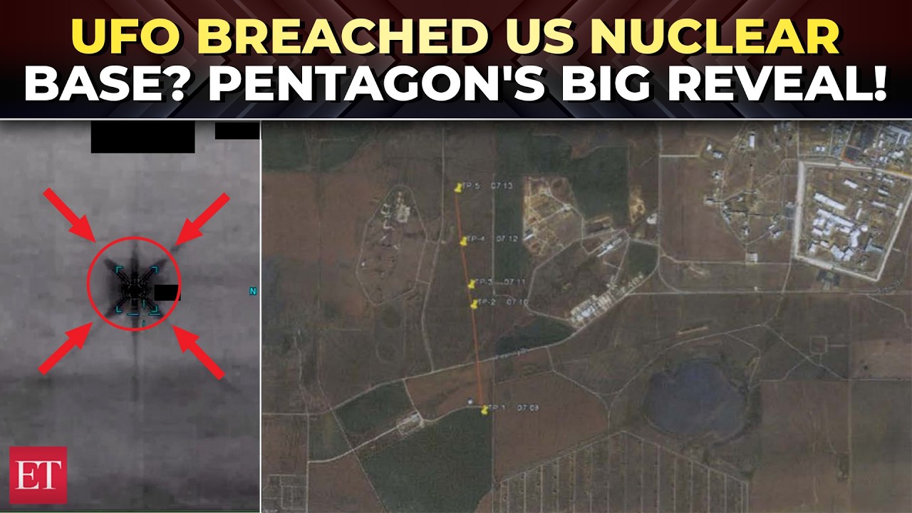 &lsquo;Time the Americans see': Declassified UFO files reveal mystery craft hovering over US nuclear base