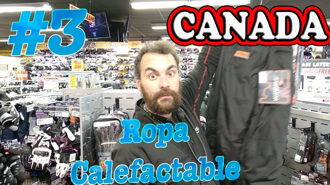 Ropa eléctrica calefactable para moto. Ice on the Road Canada (3/11)
