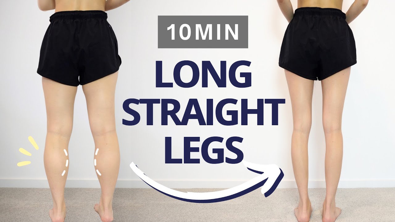 10min Slim Straight Leg Stretch✨The best leg slimming workout✨ (100% result)