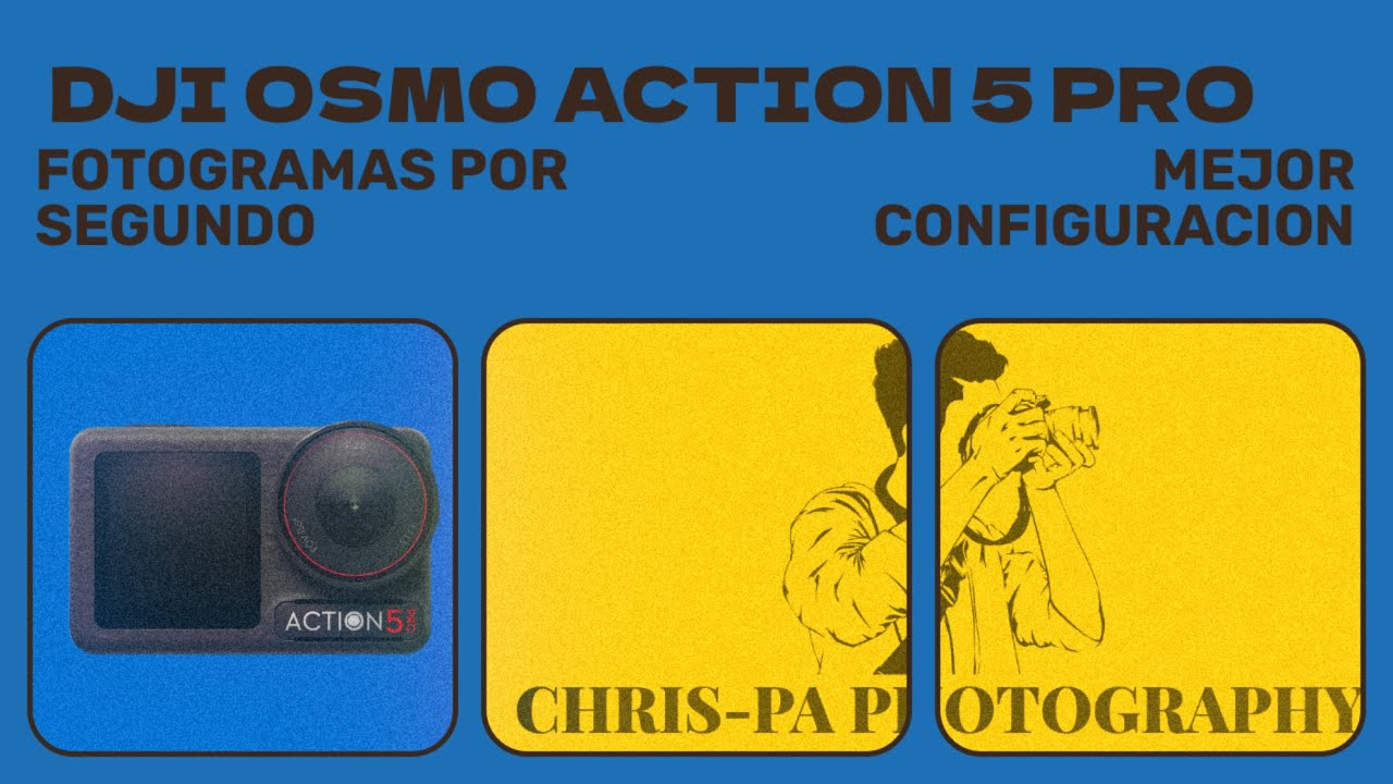 Dji Osmo Action 5 Pro Mejor Configuraciones de fotogramas por segundo