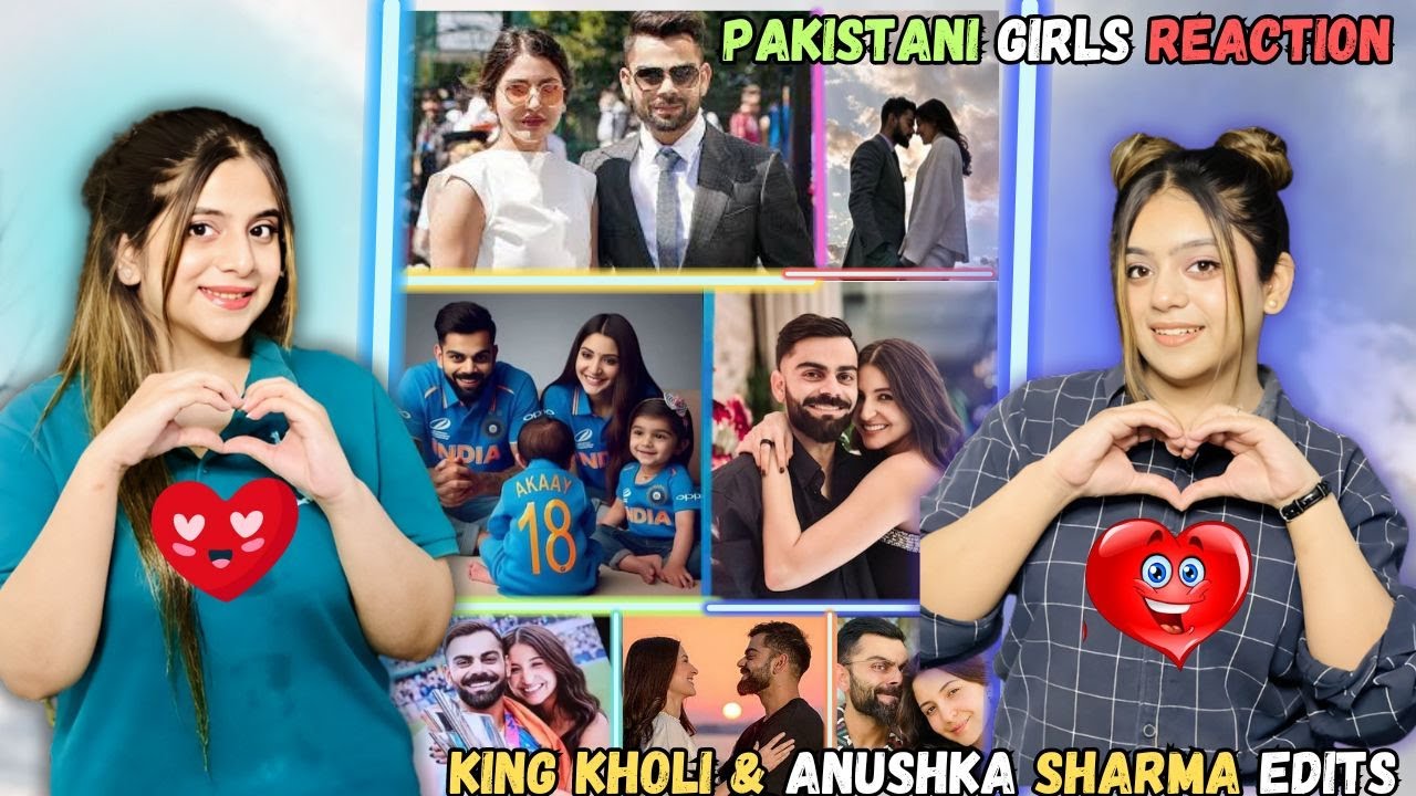 VIRAT KING KOHLI AND ANUSHAKA SHARMA CUTEST MOMENTS & EDITS | PAKISTANI GIRLS REACTION ❤️ #virushka