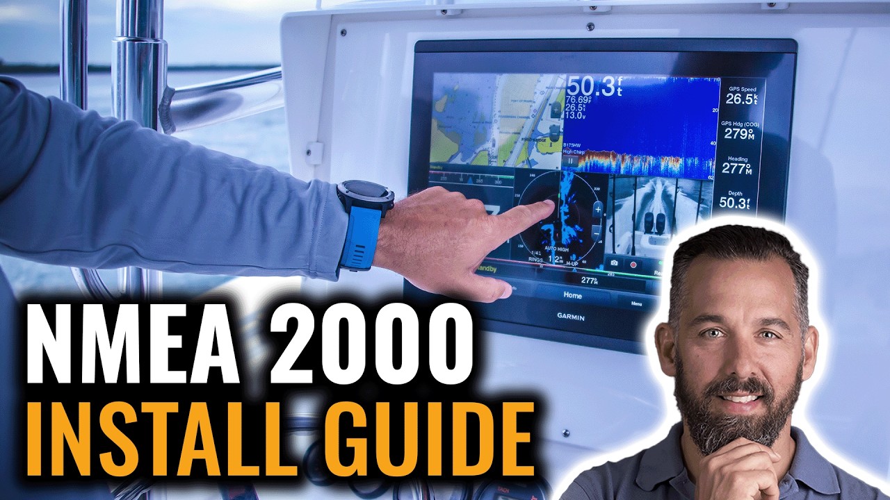 Installing an NMEA 2000 Backbone on a Boat