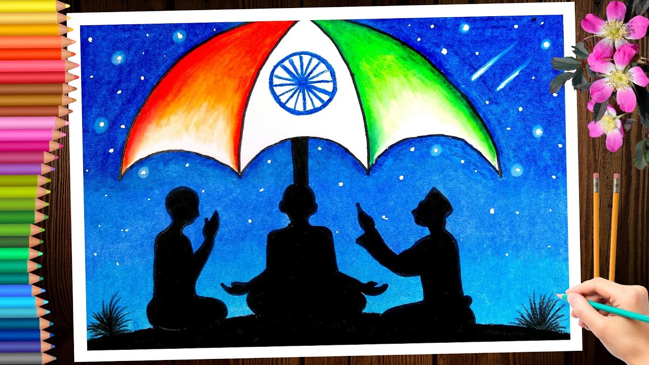 national unity day drawing/unity in diversity drawing/rashtriy Ekta Diwas drawing/unity poster
