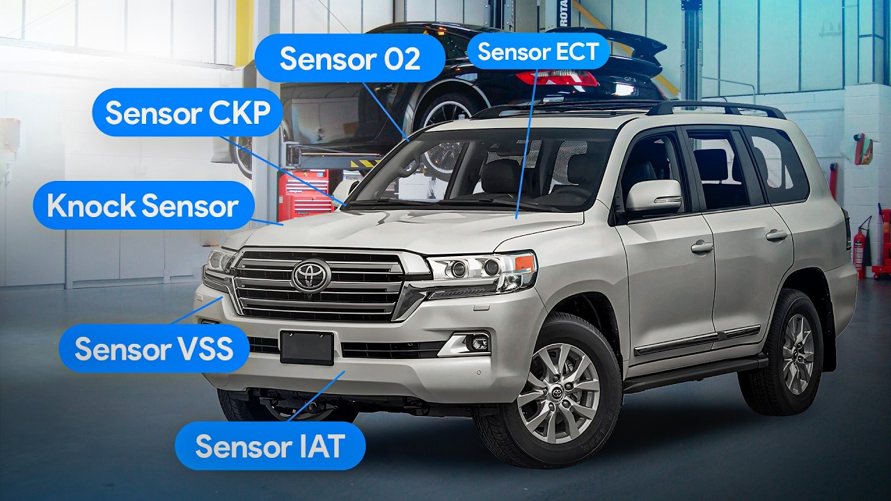 Los 10 SENSORES más importantes del AUTO [+ Fallas]