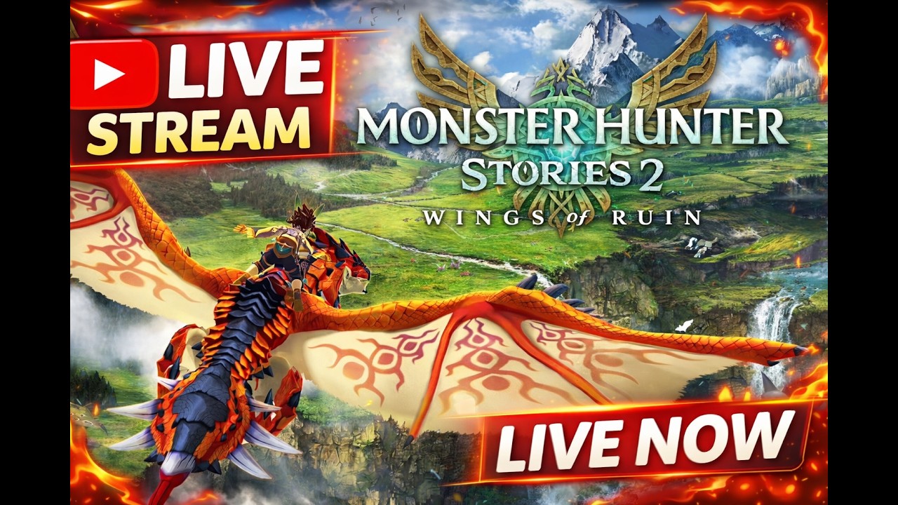 Monster Hunter Stories 2 first playthrough!