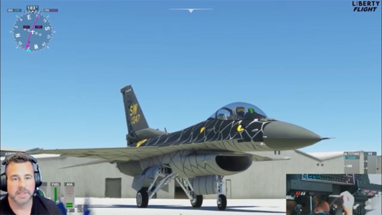 SC DESIGNS F-16C FIGHTING FALCON  REVIEW #msfs #microsoftflightsimulator2020