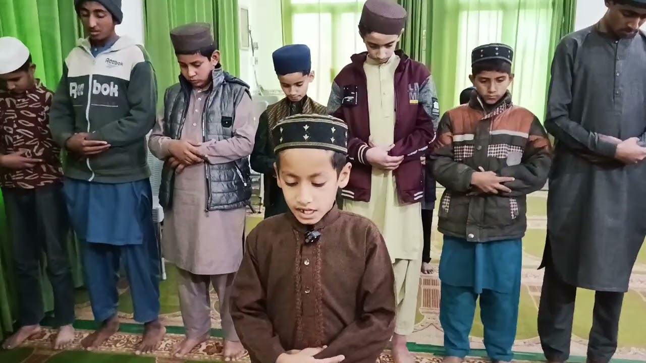 نماز جنازہ کی پریکٹس۔سعد جمیل 