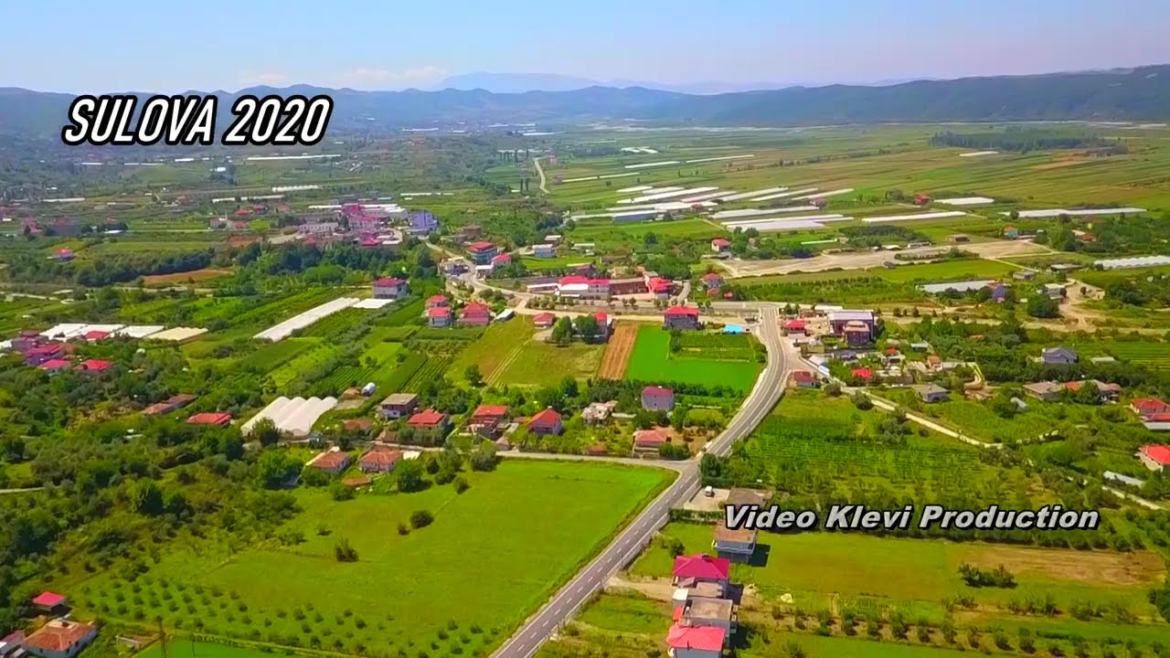 Sulova e xhiruar me Dron Shoqeruar me Muzike Popullore 2020