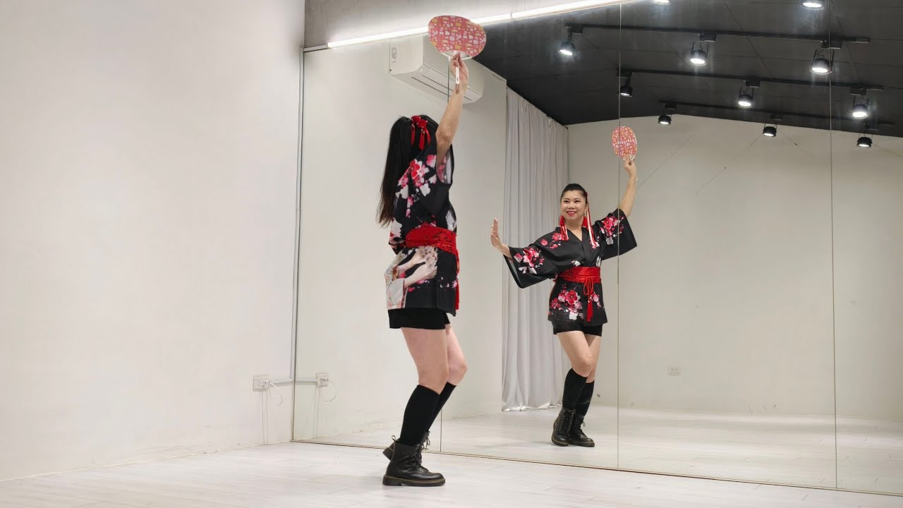 シモキタ音頭(下北音頭)日本團扇舞 林秀霞老師(舞蹈教學)