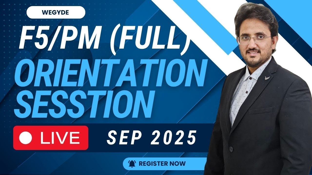 ULTIMATE GUIDE BEFORE YOU START PM/F5 - PERFORMANCE MANAGEMENT || September 2025 attempt