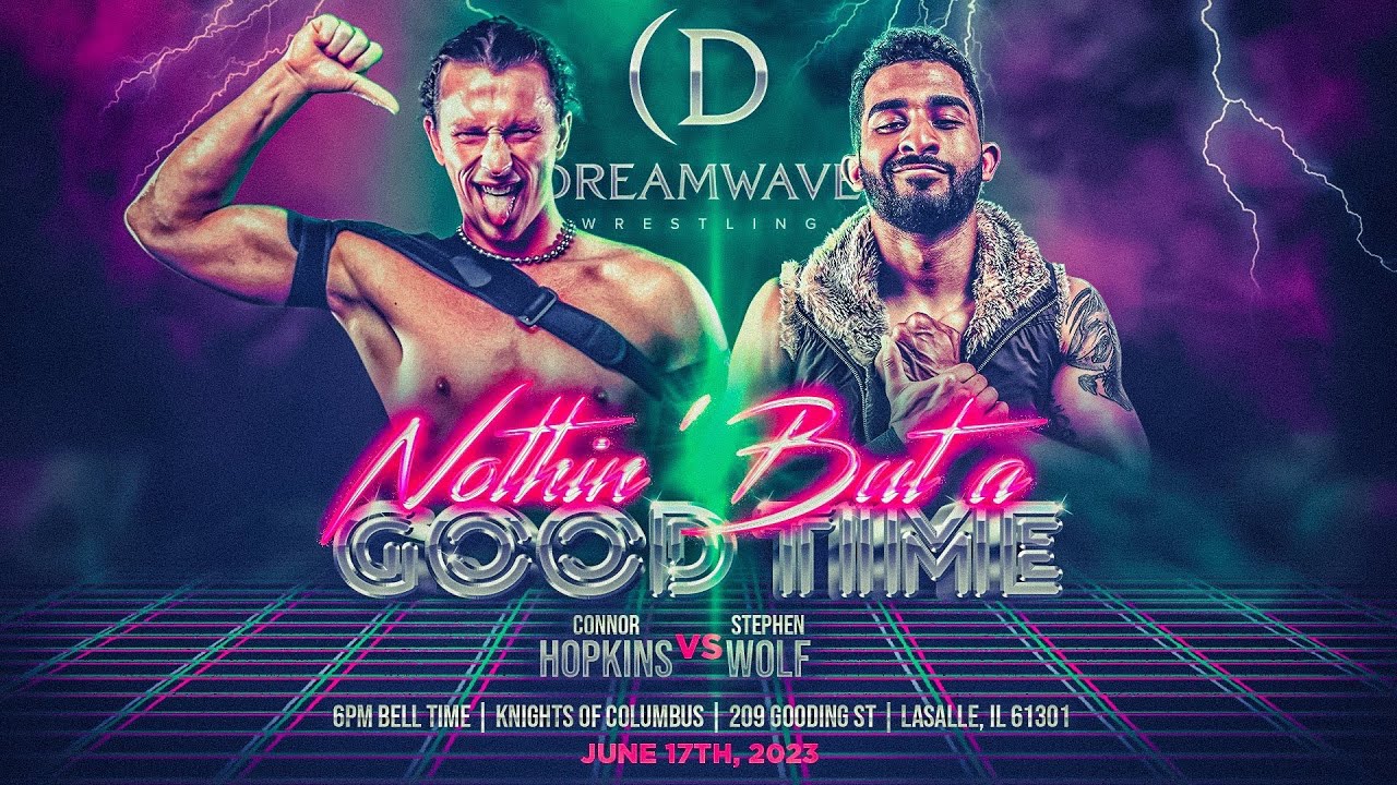 Connor Hopkins vs Stephen Wolf (DREAMWAVE Wrestling)