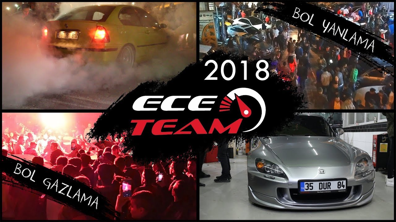 ECE LASTİK 2018 TOPLANTI - BOL GAZLAMA, BOL YANLAMA (Drift ve Varex içerir!)
