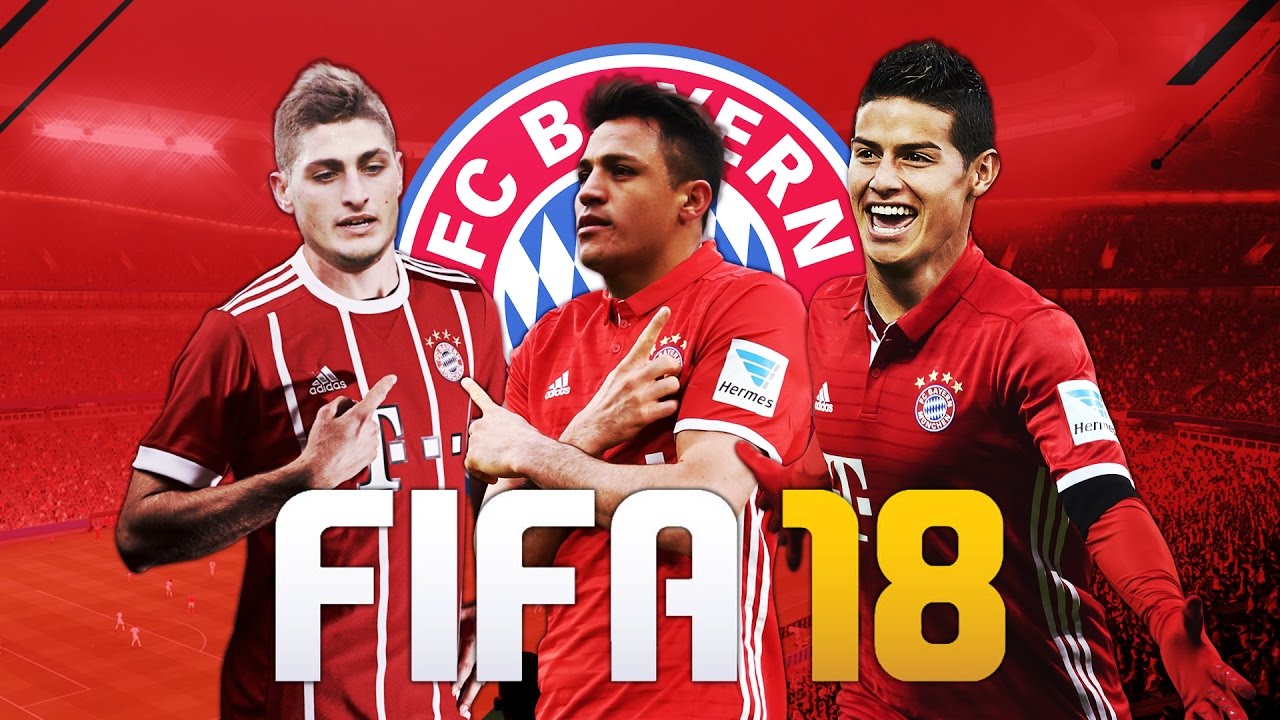 BAYERN MÜNCHEN IM FIFA 18 KARRIEREMODUS ⚽ALEXIS SANCHEZ, JAMES RODRÍGUEZ & MARCO VERRATTI TRANSFER?