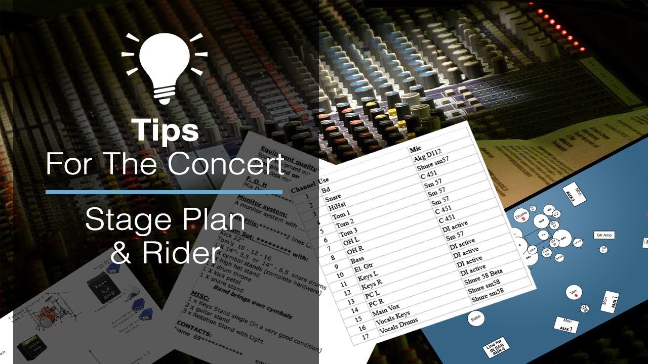 How to create a stage plan and a rider (Eng Subtitles)
