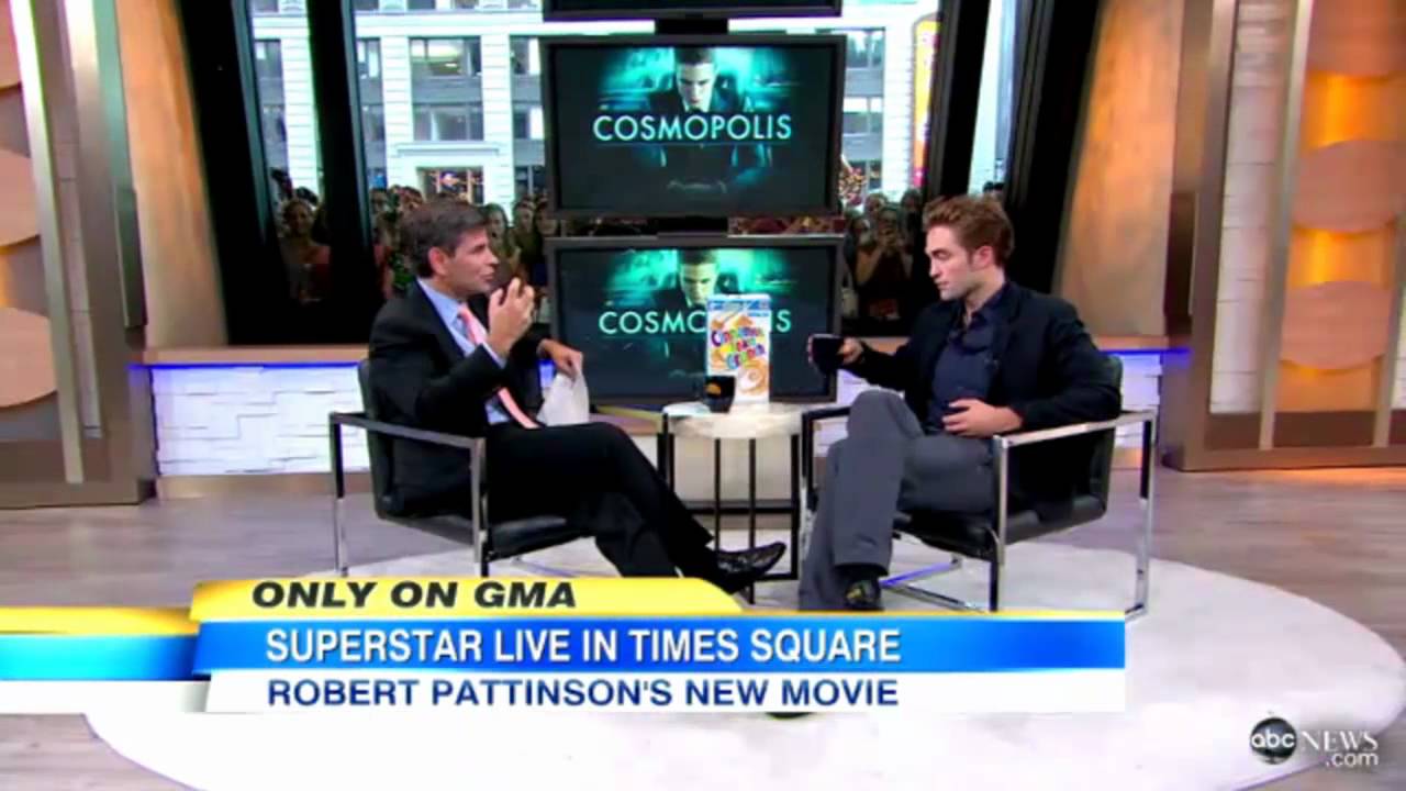 Robert Pattinson on GMA - HD