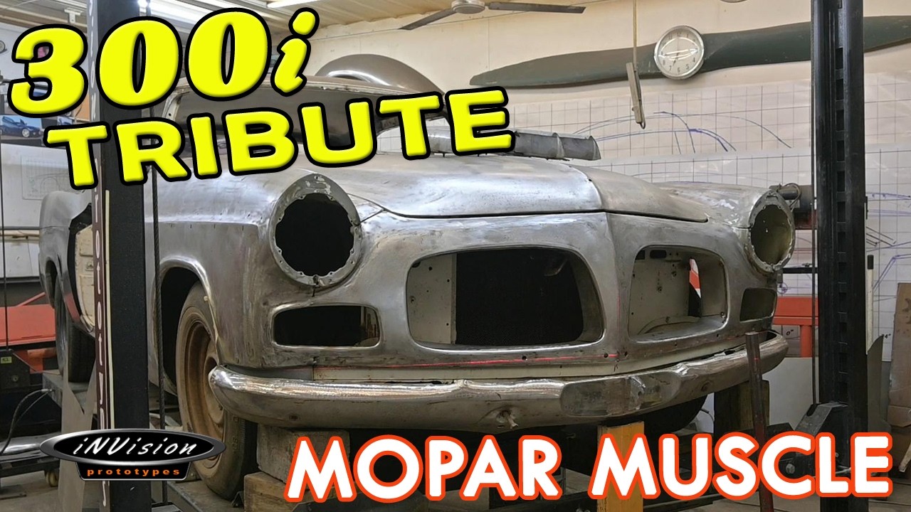 300i Tribute Grill Built from Scratch | Pt.1 1956 Chrysler Windsor Muscle Car