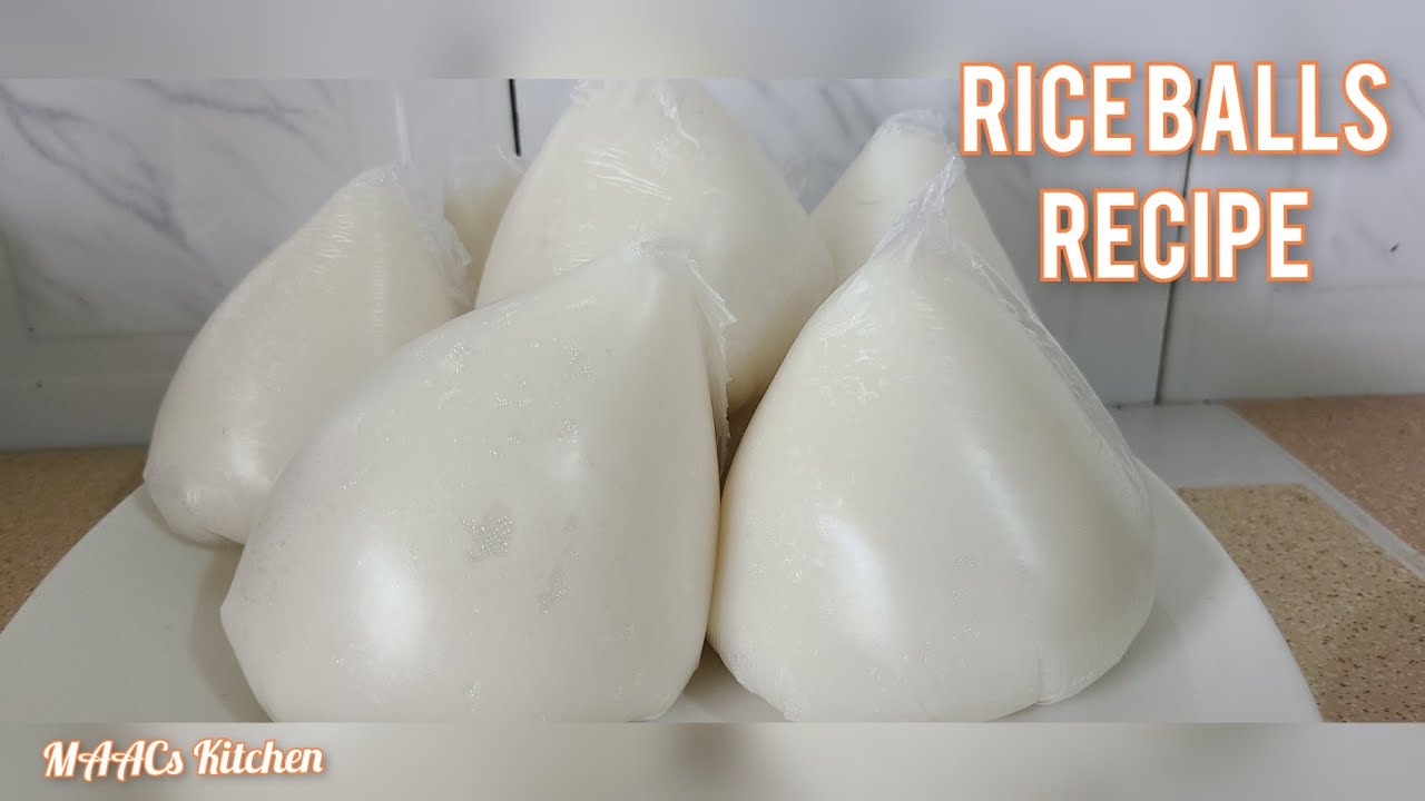 Not Your Usual Way Of Preparing Rice Balls| Rice Balls Recipe| Rice Swallow| Ghana Locals
