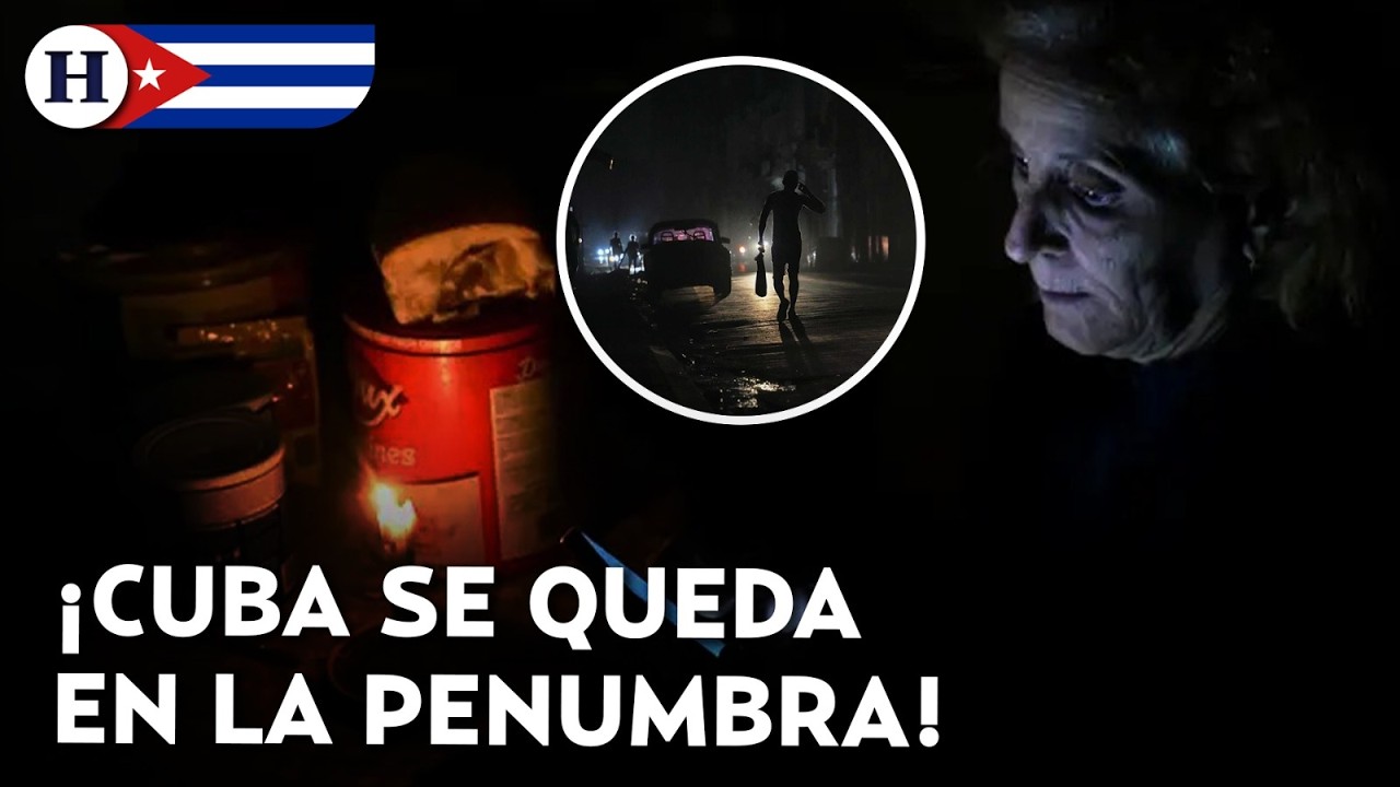 &iexcl;Se quedan sin energ&iacute;a! Cuba sufre apag&oacute;n a nivel nacional tras colapso de su sistema el&eacute;ctrico