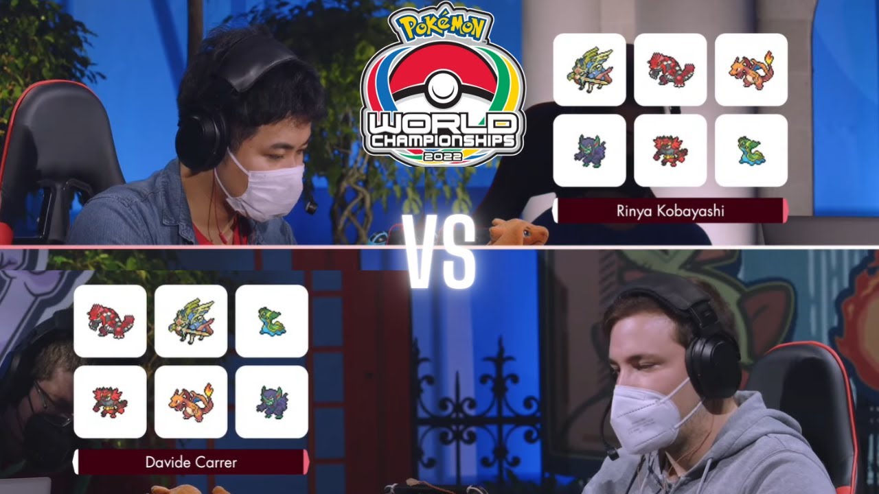2022 Pok&eacute;mon World Championship VGC Master Division Top16 Rinya Kobayashi vs Davide Carrer