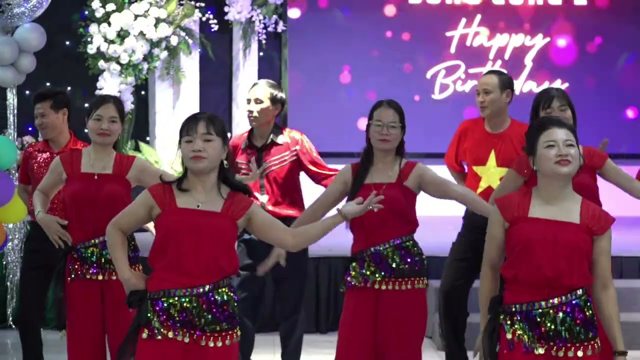 Mây nhẹ che trăng - dân vũ Trung Hoa - CLB Vũ điệu cuộc sống Sông Công 2 