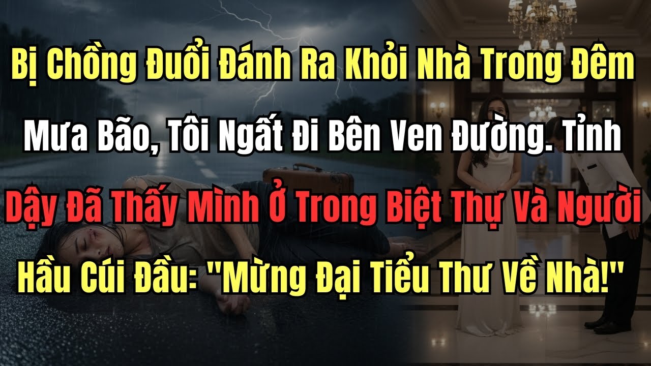 Bị Chồng Đuổi Đánh Ra Khỏi Nhà Trong Đêm Mưa Bão, Tôi Ngất Đi Bên Ven Đường. Tỉnh Dậy Đã Thấy Mình Ở