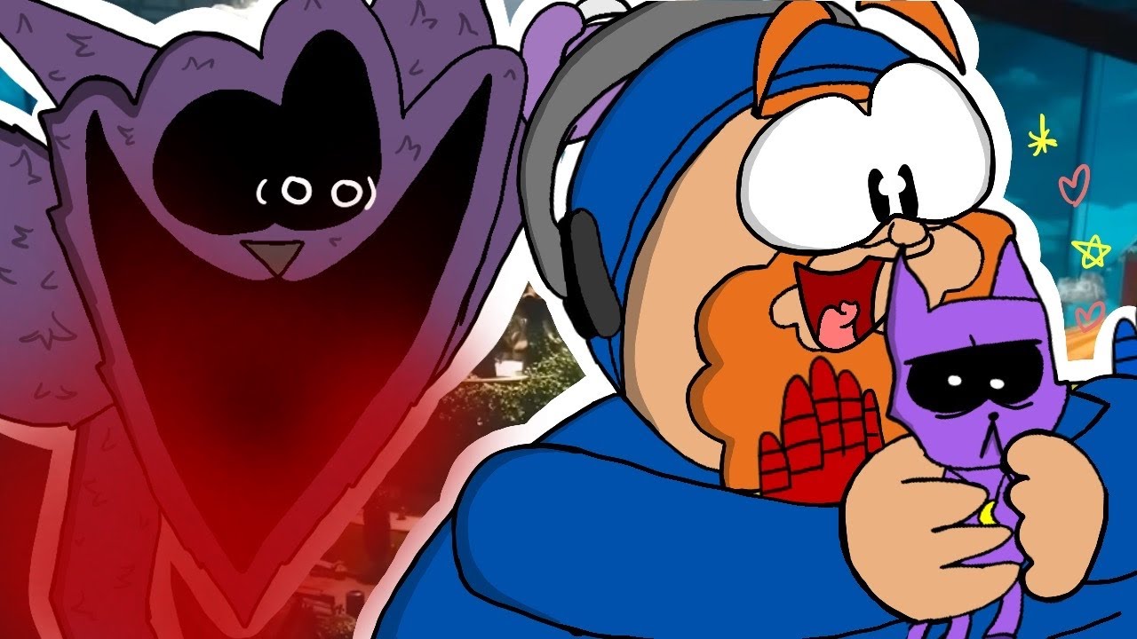 Caseoh in Poppy Playtime but it&rsquo;s animated PART 4 (CASEOH VS CATNAP)