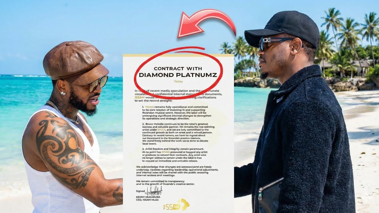 🚨Bruce Melodie asinye contract idasanzwe na Diamond Platinumz 🤔 The ben akibibona akoze agashya